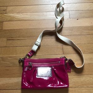 Patent Pink Coach Poppy Crossbody